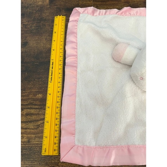 Cloud Island Unicorn Lovey with Pink Satin Trim - Picture 5 of 5